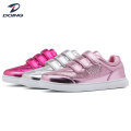 Shiny Pu Girl Casual Skateboard Sneaker corriendo zapatos para niños divertidos